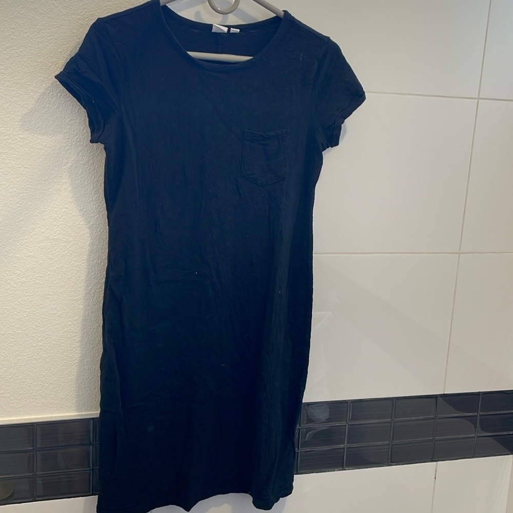 Black Gap T-Shirt Dress
